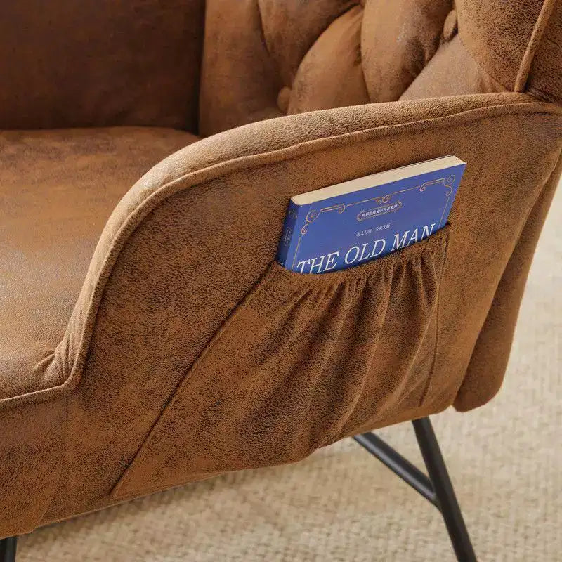 Fauteuil à bascule d'appoint