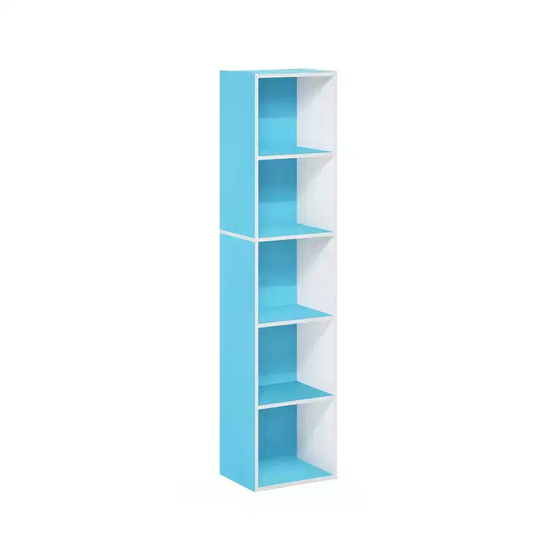Bibliothèque de rangement 5 niveaux pour salon, chambre et chambre d'enfant