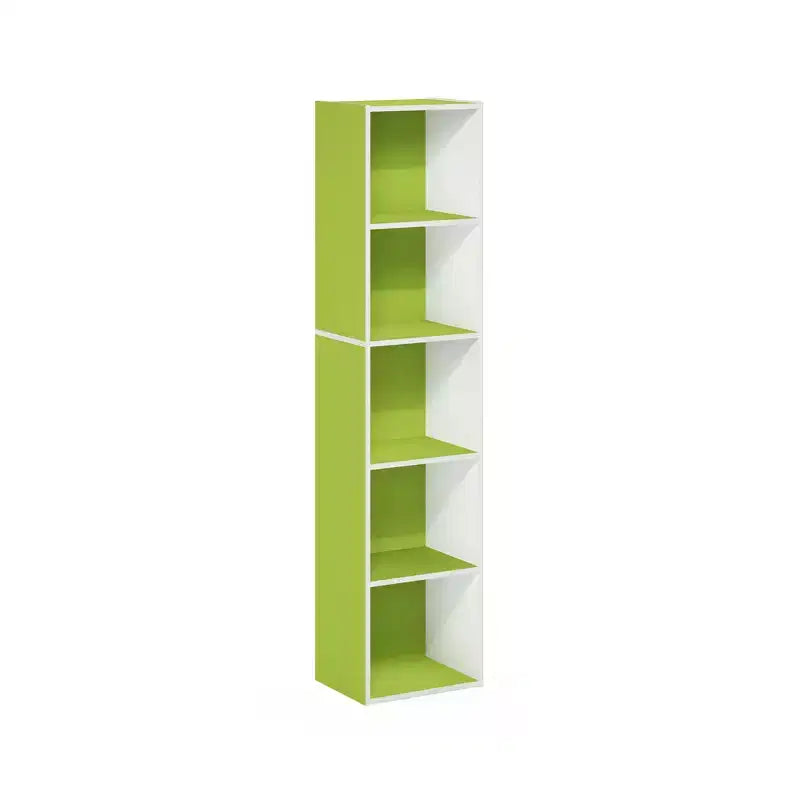 Bibliothèque de rangement 5 niveaux pour salon, chambre et chambre d'enfant