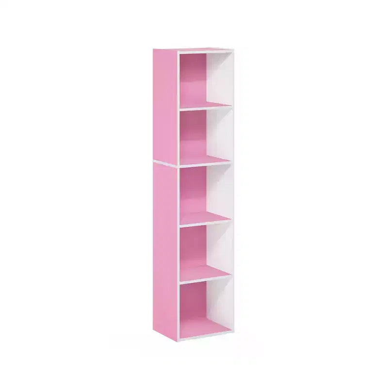 Bibliothèque de rangement 5 niveaux pour salon, chambre et chambre d'enfant