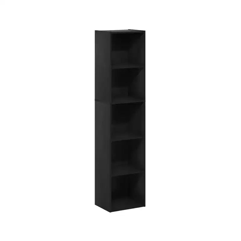 Bibliothèque de rangement 5 niveaux pour salon, chambre et chambre d'enfant