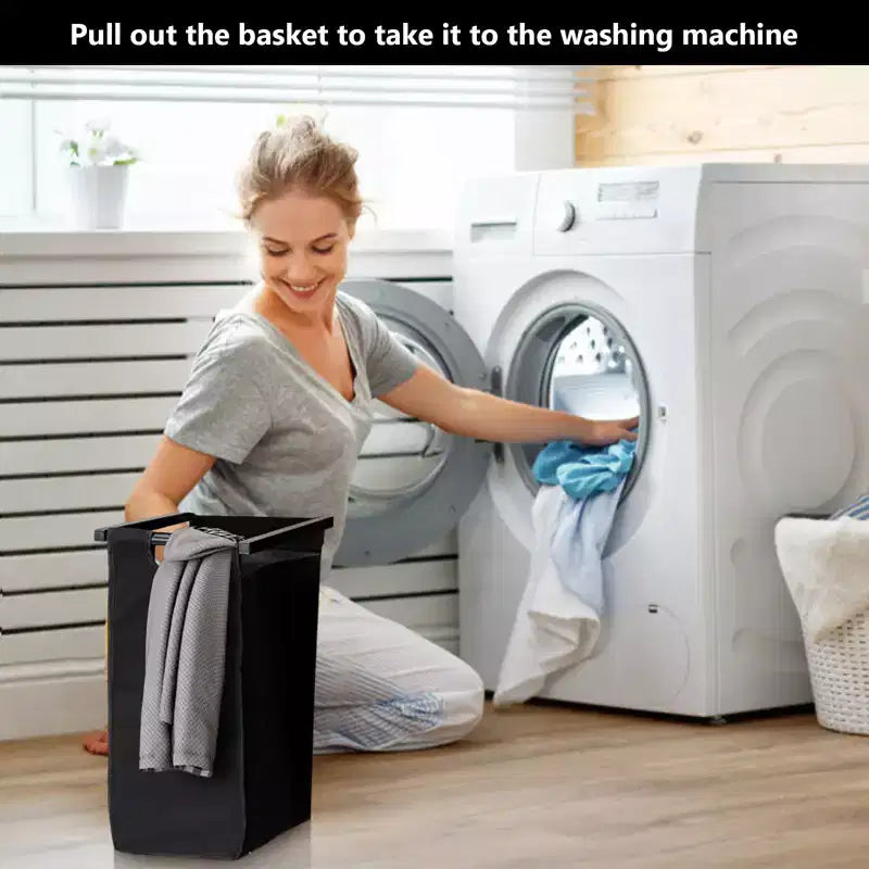 Panier à linge grande capacité avec étagère réglable 2/3/4 paniers amovibles en tissu Oxford Trieur de linge divisé pour salle de bain, chambre, dortoir