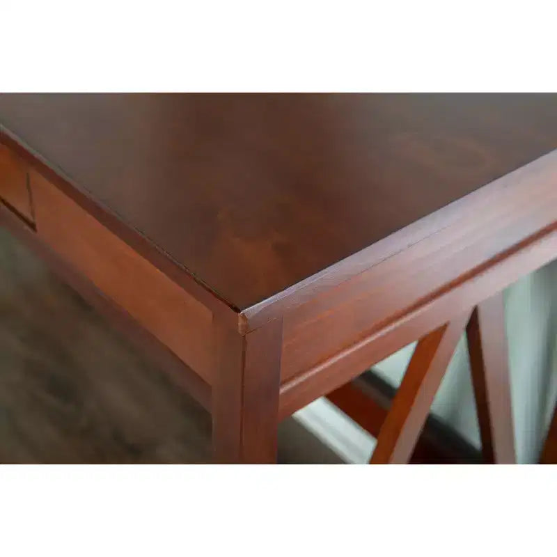 Bureau avec tiroir, cadre en pin