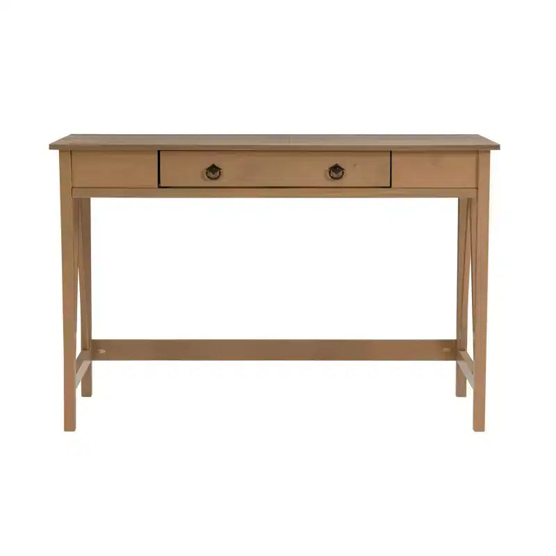 Bureau avec tiroir, cadre en pin